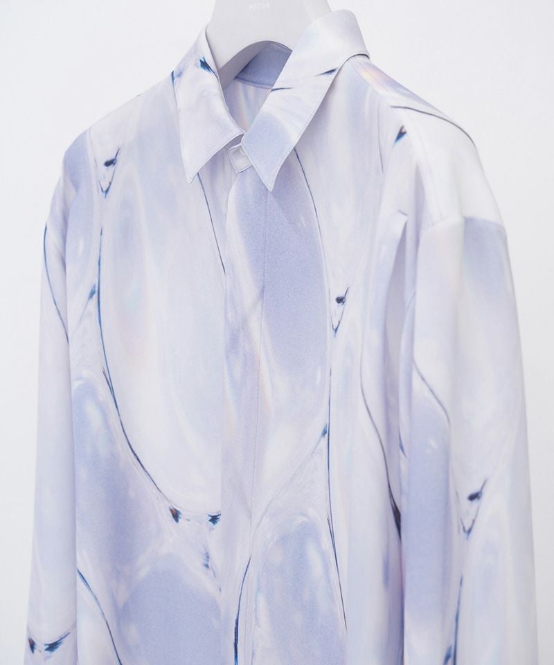 HATRA(ハトラ)】Oyster Shirt シャツ(SH01-26ss) | CAMBIO カンビオ