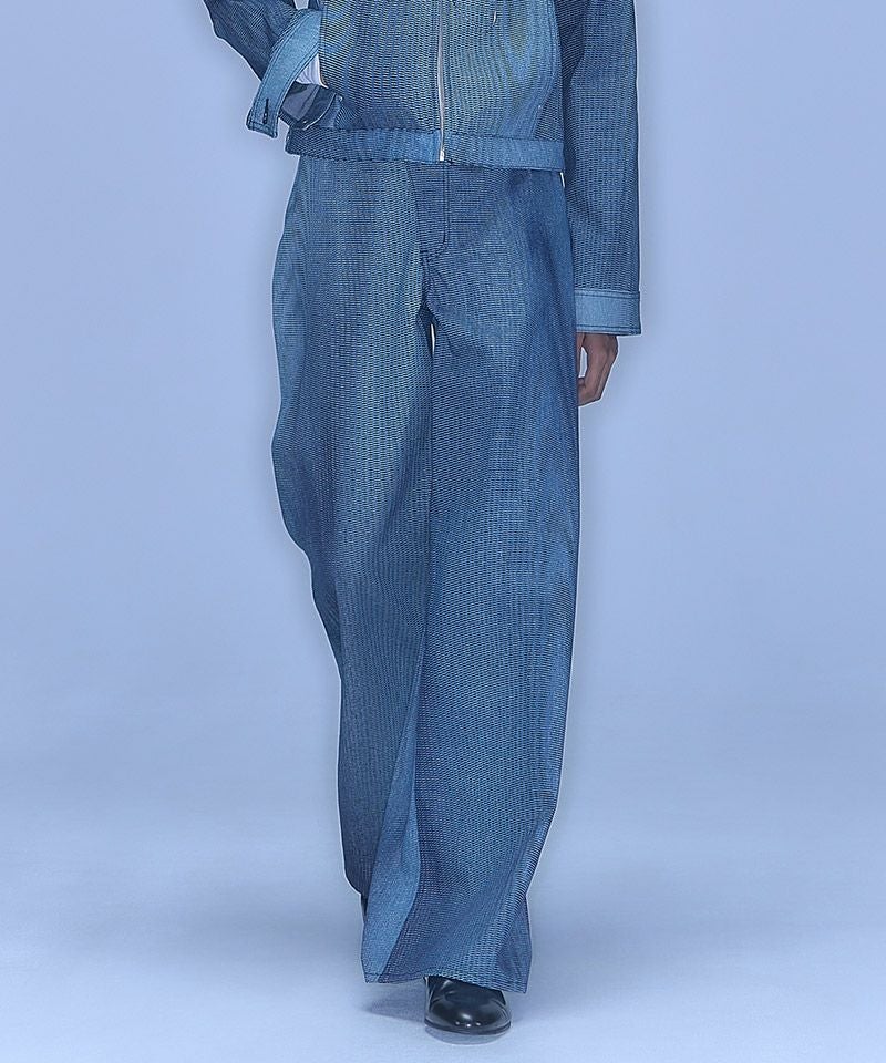 HATRA(ハトラ)】Mirage Bleach Denim ワイドデニムパンツ(BT07-26ss