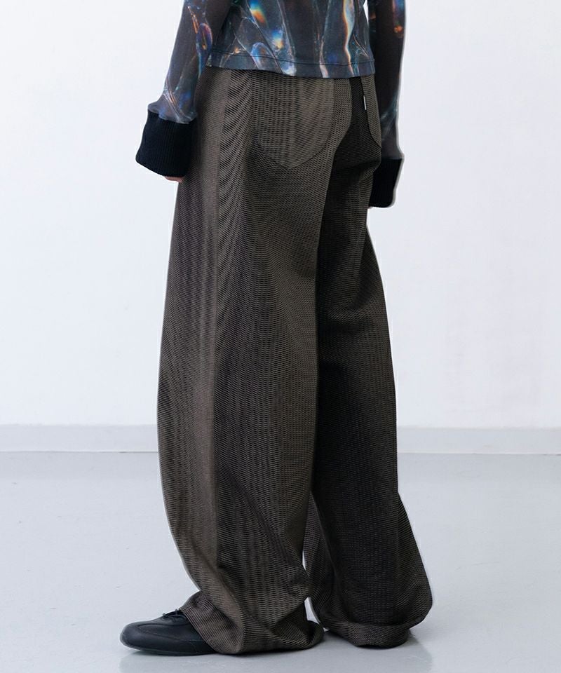 HATRA(ハトラ)】Mirage Bleach Denim ワイドデニムパンツ(BT07-26ss