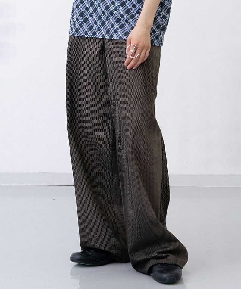HATRA(ハトラ)】Mirage Bleach Denim ワイドデニムパンツ(BT07-26ss