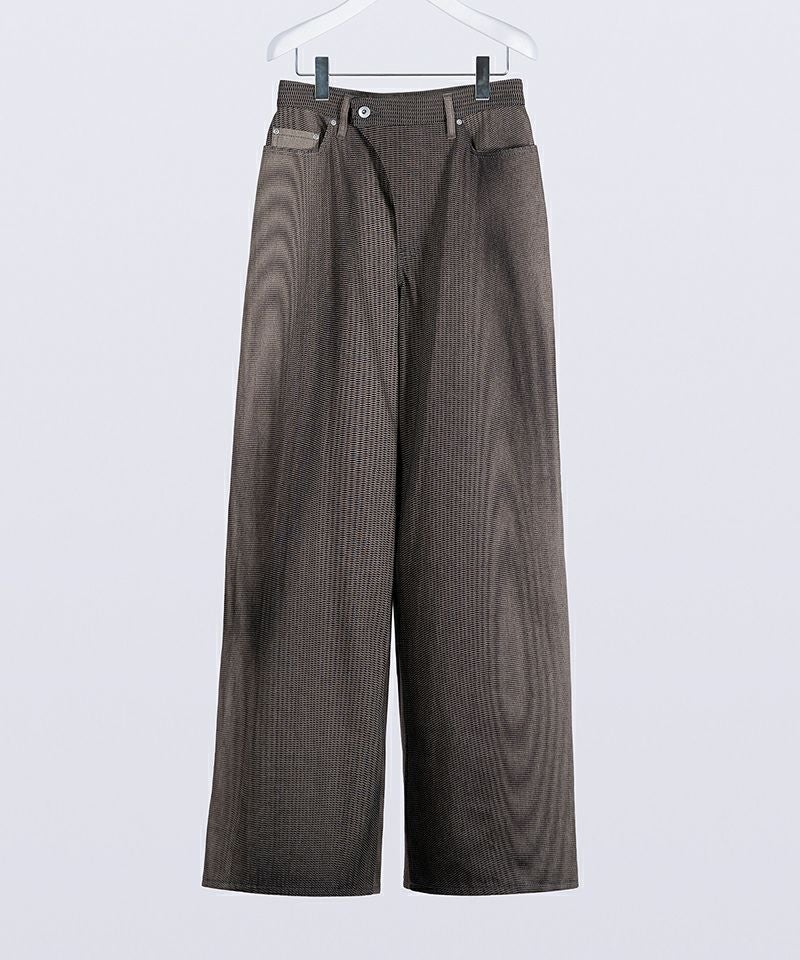 HATRA(ハトラ)】Mirage Bleach Denim ワイドデニムパンツ(BT07-26ss HATRA(ハトラ)】Mirage Bleach Denim ワイドデニムパンツ(BT07-26ss
