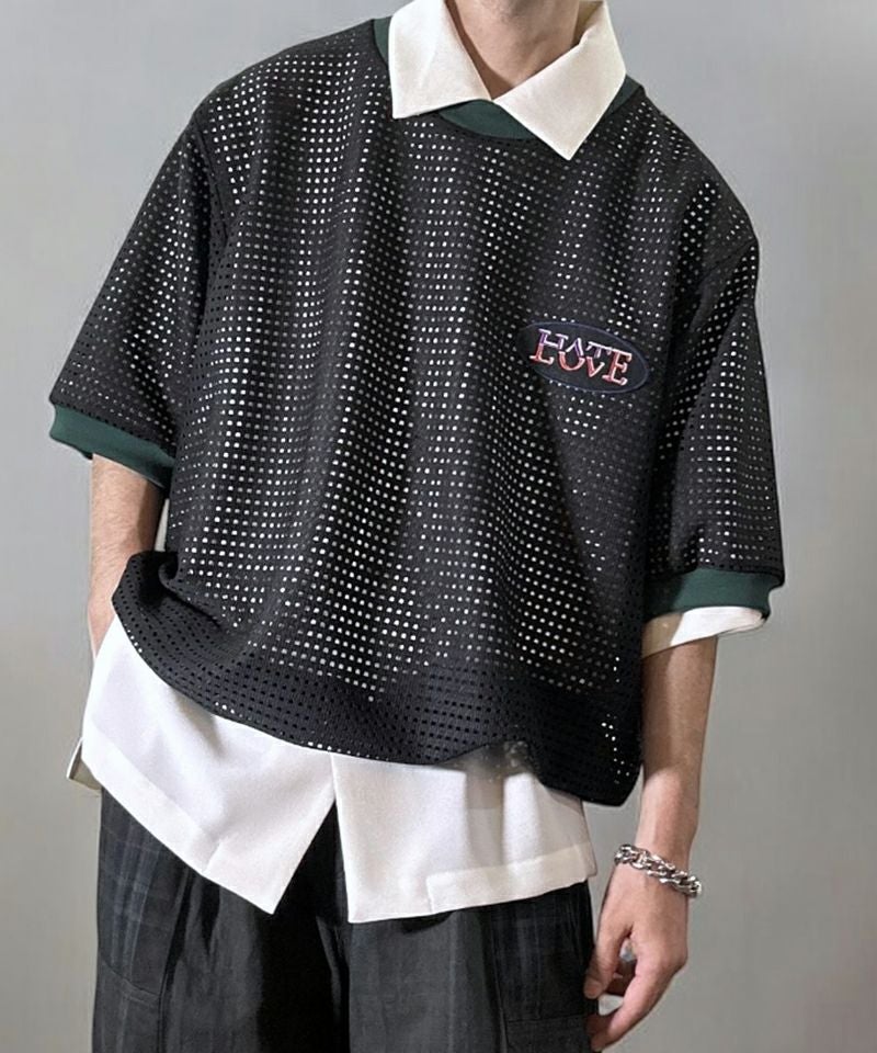 masterkey(マスターキー)】TIME LEAP-T メッシュTシャツ(MK26S-C-23