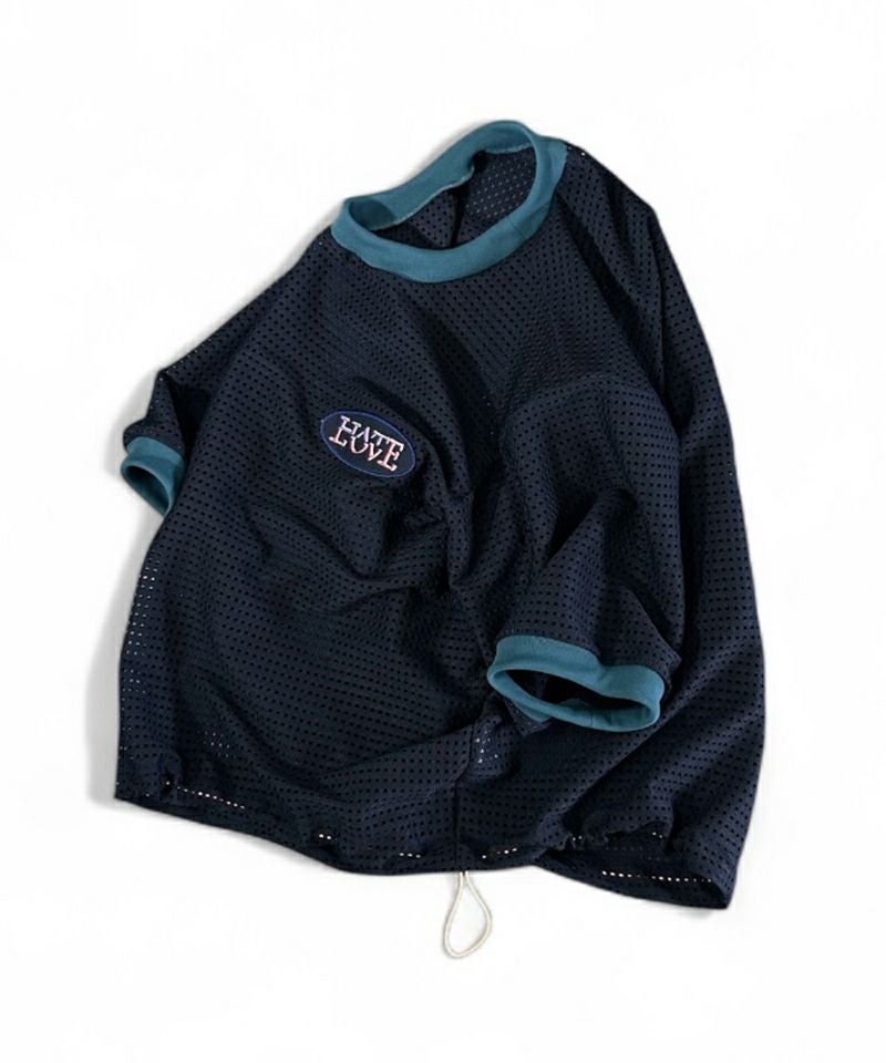 masterkey/マスターキー・新品未使用サロペッ masterkey(マスターキー)】TIME LEAP-T メッシュTシャツ(MK26S-C-23