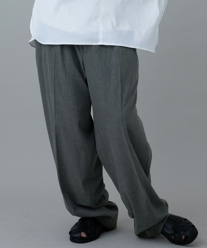 EGO TRIPPING(エゴトリッピング)】TWOTUCKTROUSERS スラックスパンツ