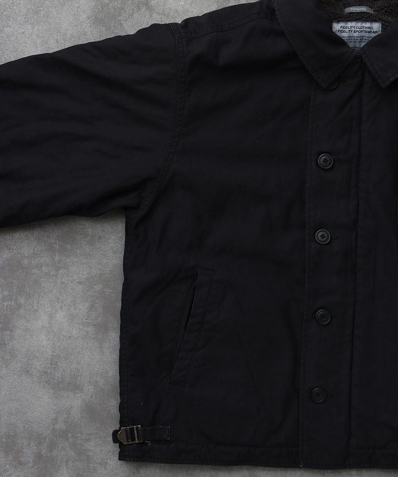 FIDELITY(フィデリティ)】OVER DYE A2 DECK JACKET デッキジャケット 