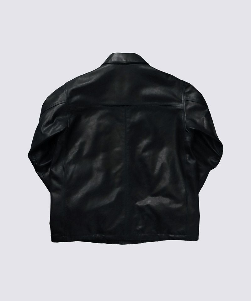 FIDELITY(フィデリティ)】COW LEATHER CAR COAT レザーコート(25775008