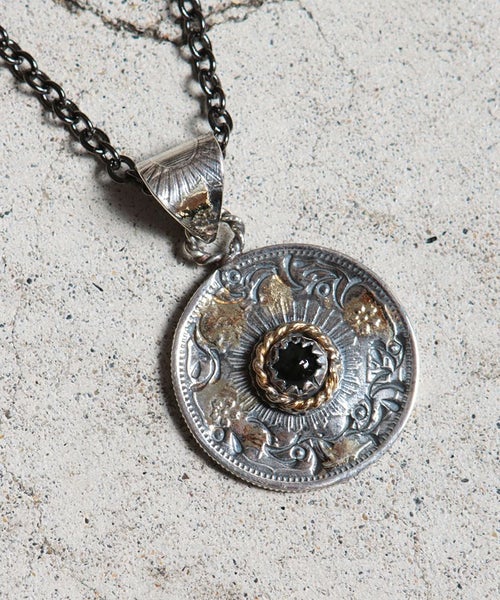 VIVIFY(ビビファイ)】Onyx Stone Necklace ストーンネックレス(VFN-330 