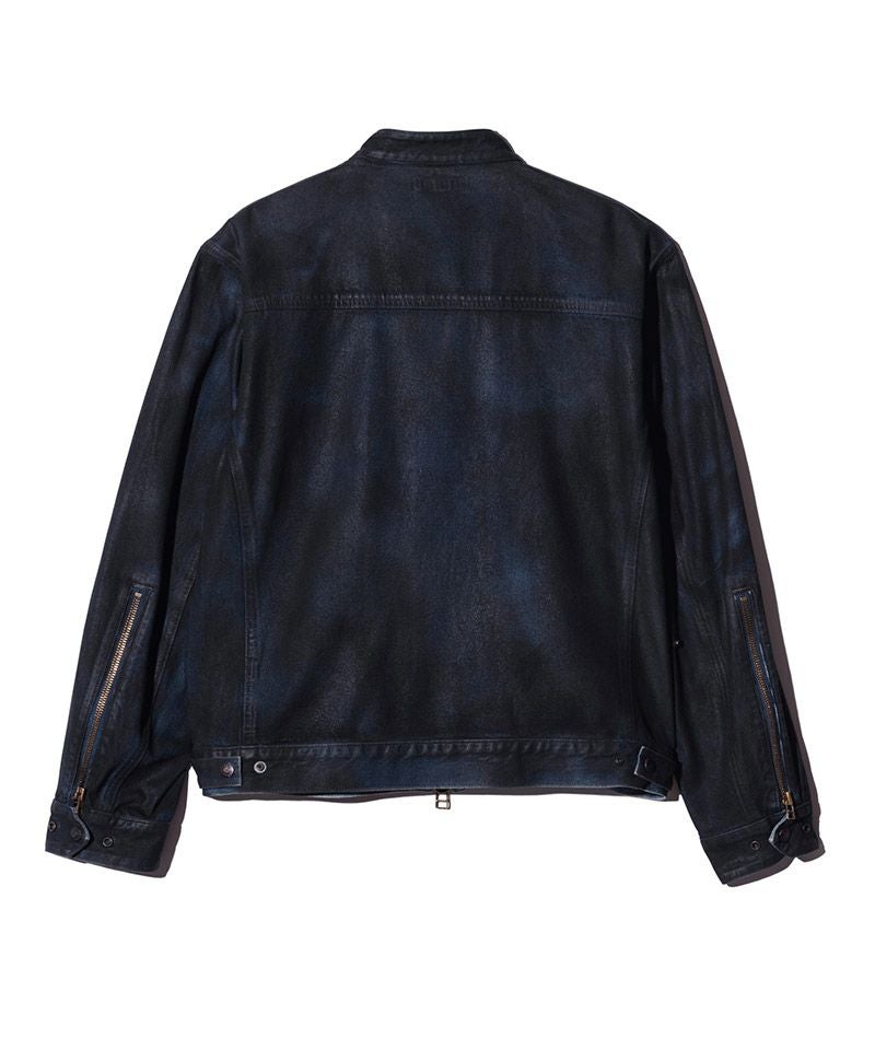 glamb 2016AW デニムライダースジャケットGB16AT/JKT03 GB0126/JKT03 : Denim Riders Jacket / デニムライダースジャケット