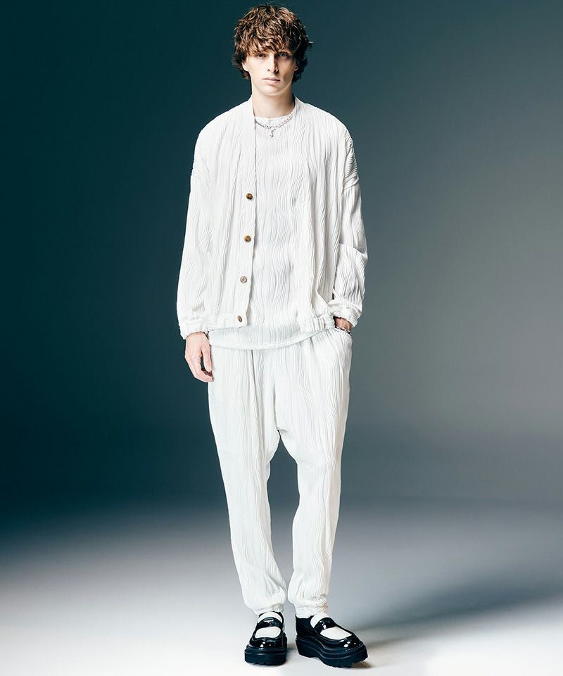 glamb(グラム)】Willow Crepe Cardigan Set Up ウィロークレープ
