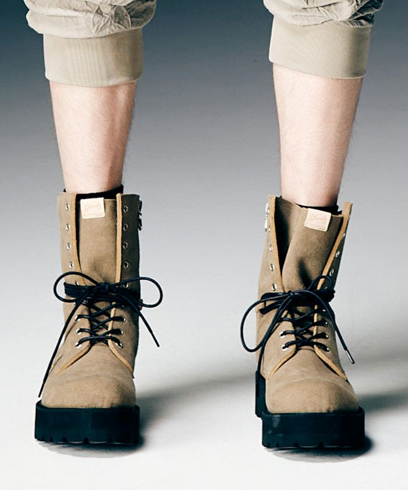 glamb(グラム)】Bohemian Drape Boots ボヘミアンドレープブーツ