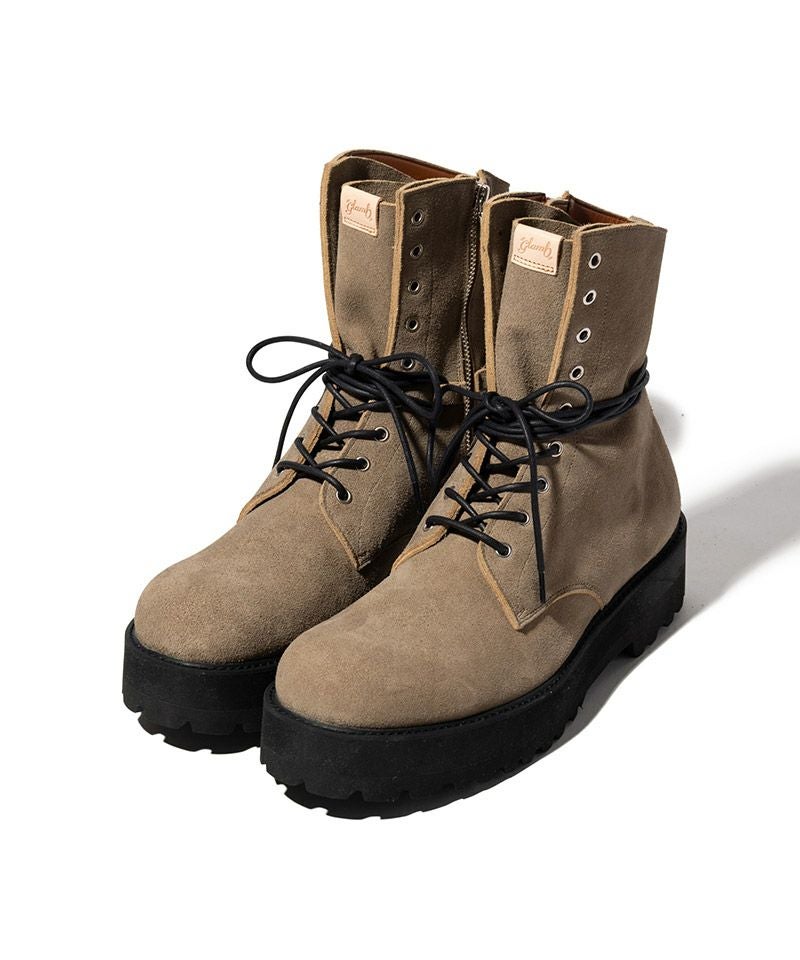 glamb(グラム)】Bohemian Drape Boots ボヘミアンドレープブーツ