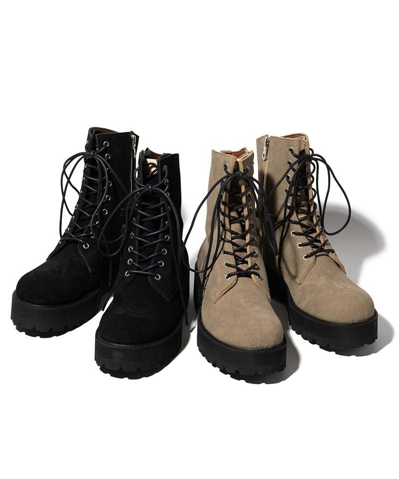 glamb(グラム)】Bohemian Drape Boots ボヘミアンドレープブーツ