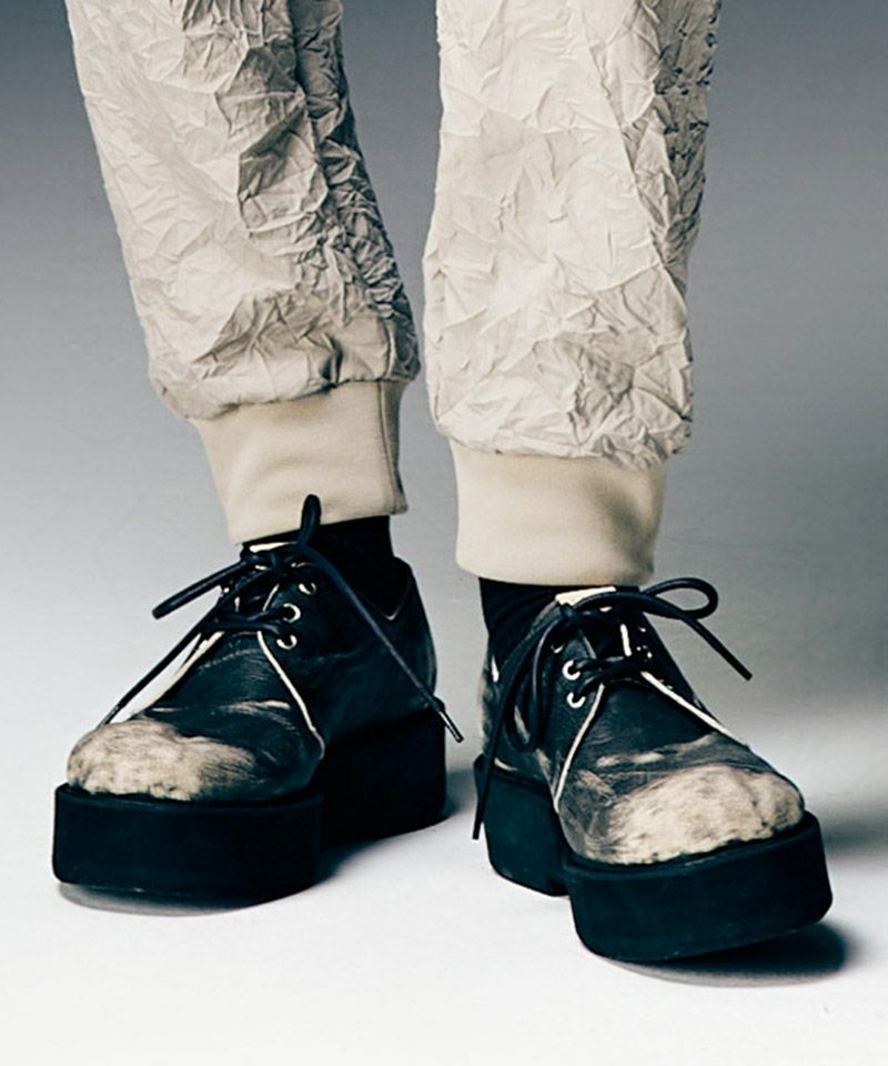 glamb(グラム)】Aged Three Hole Shoes エイジドスリーホールシューズ