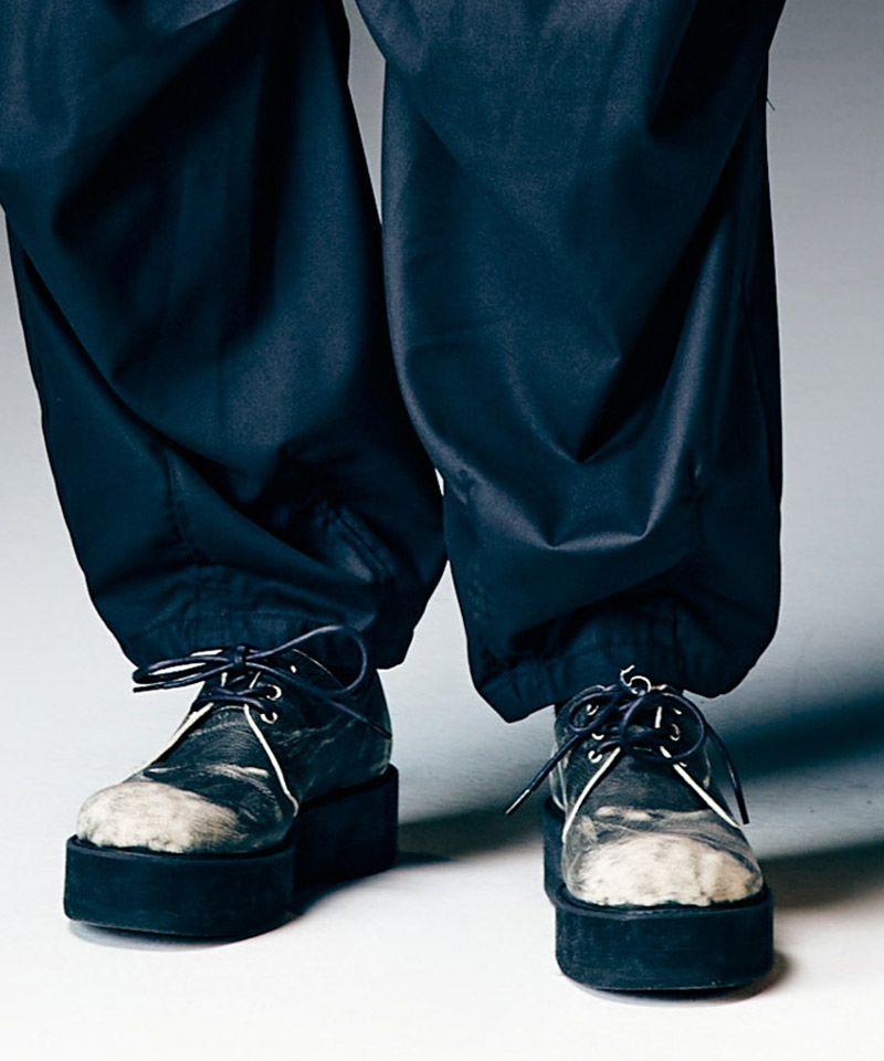 glamb(グラム)】Aged Three Hole Shoes エイジドスリーホールシューズ