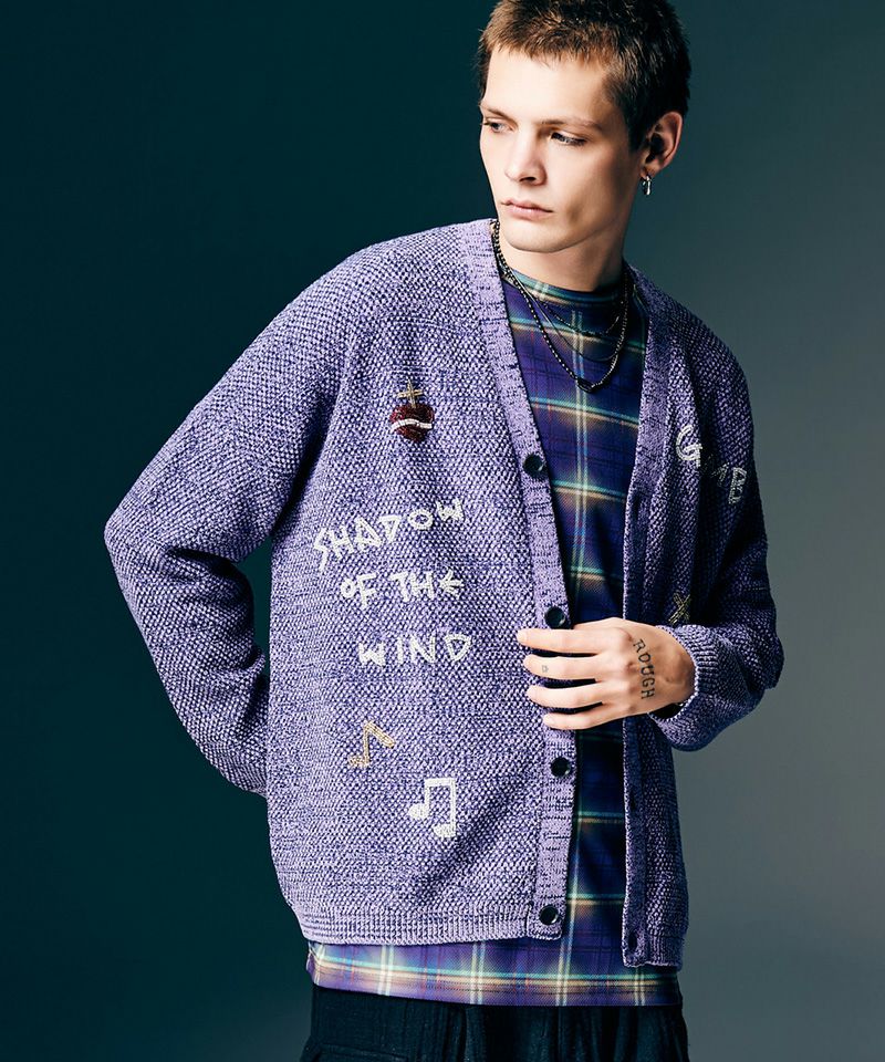 glamb(グラム)】Hand Beaded Cardigan ハンドビーデッドカーディガン 