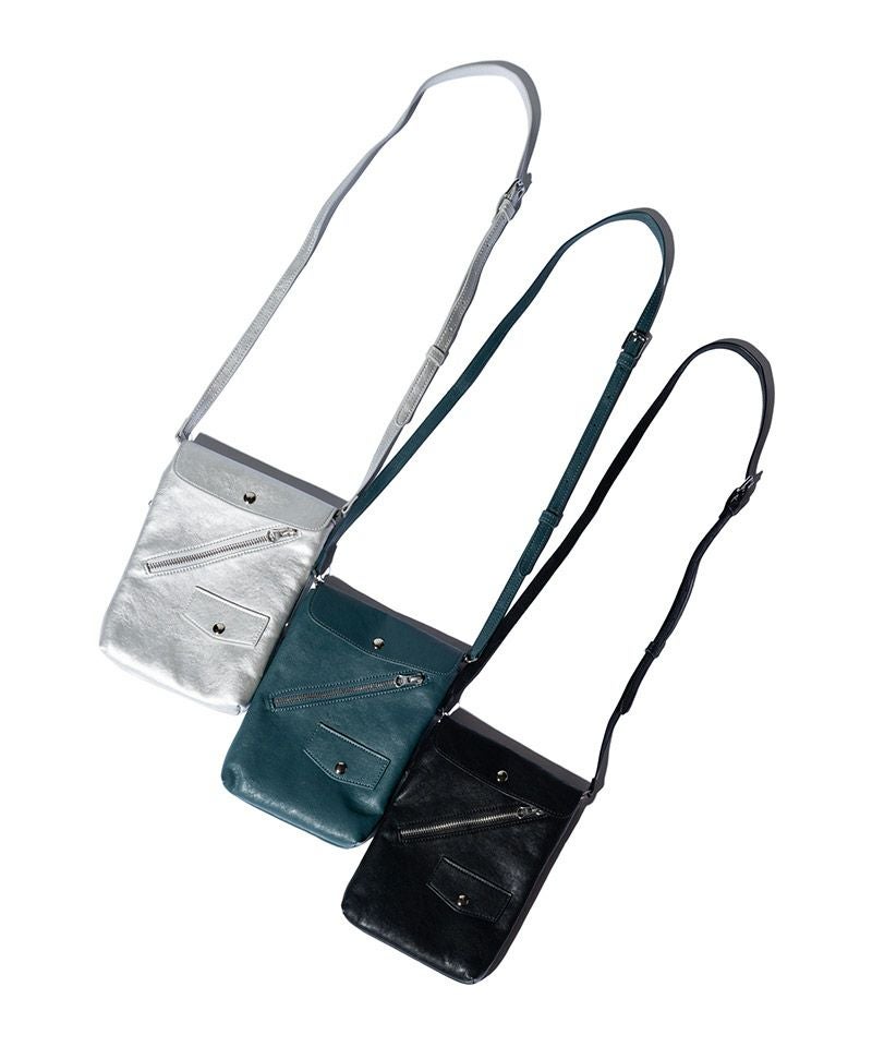 glamb(グラム)】Riders Sacoche Bag ライダースサコッシュバッグ 