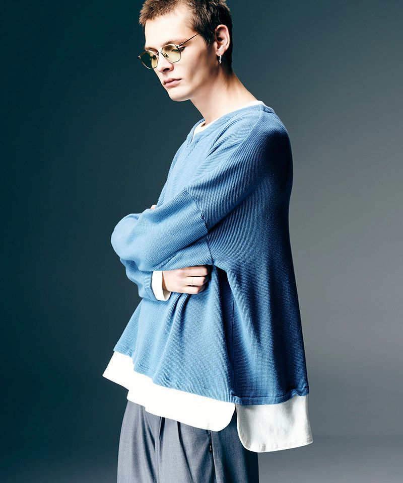 glamb(グラム)】Layered Skipper Cutsew レイヤードスキッパー