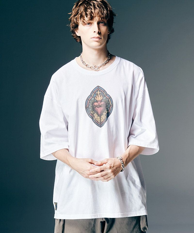 glamb(グラム)】Stained Glass T-Shirt II ステンドグラスTシャツⅡ