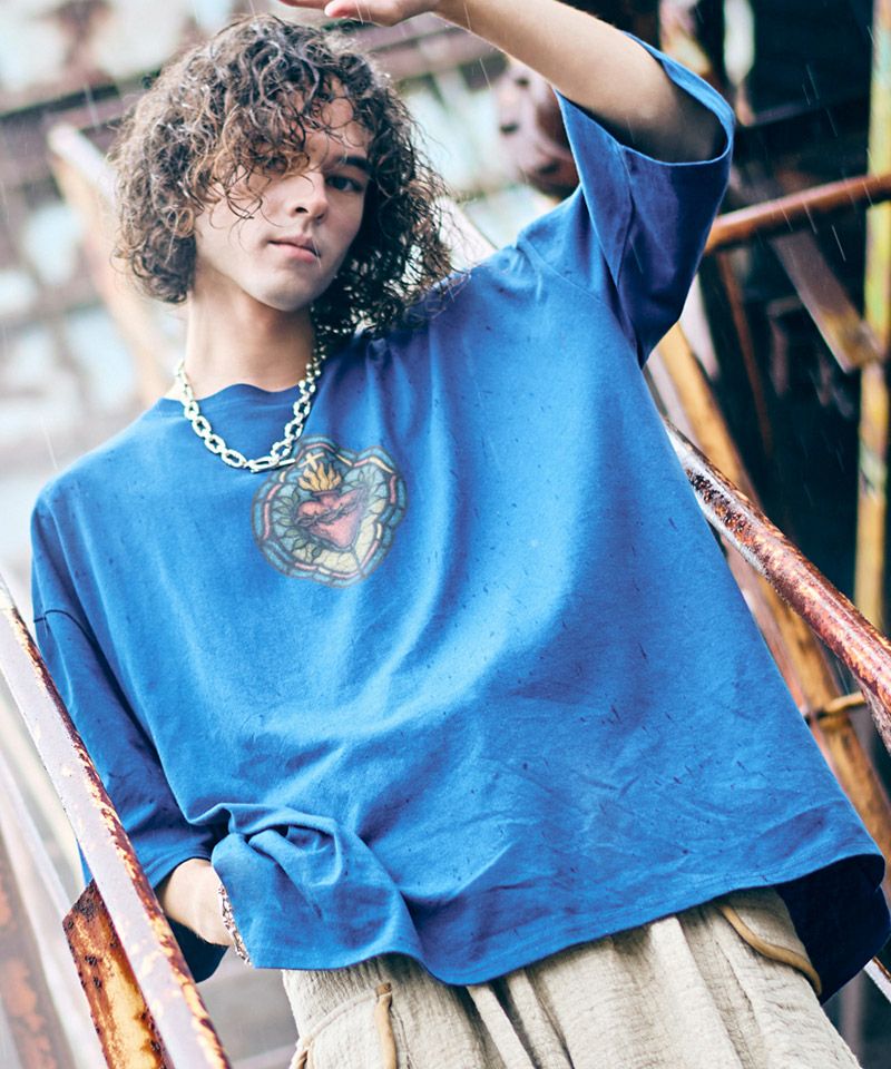 glamb(グラム)】Stained Glass T-Shirt II ステンドグラスTシャツⅡ