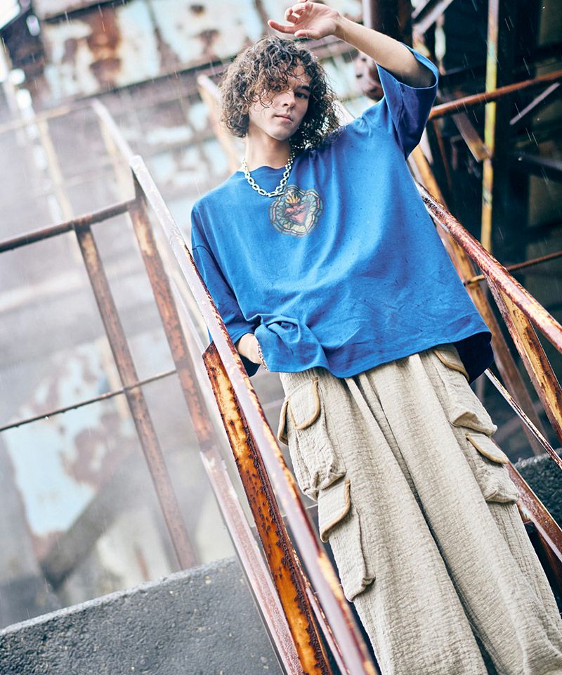 glamb(グラム)】Stained Glass T-Shirt II ステンドグラスTシャツⅡ