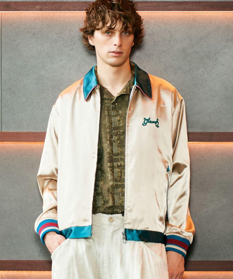 glamb(グラム)】High Neck Corduroy Ranch Jacket ハイネック