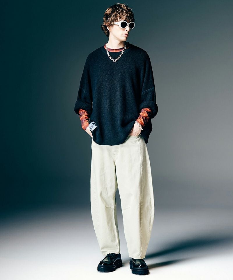 glamb(グラム)】Rubber Tag Knit ラバータグニット(GB0126-KNT11