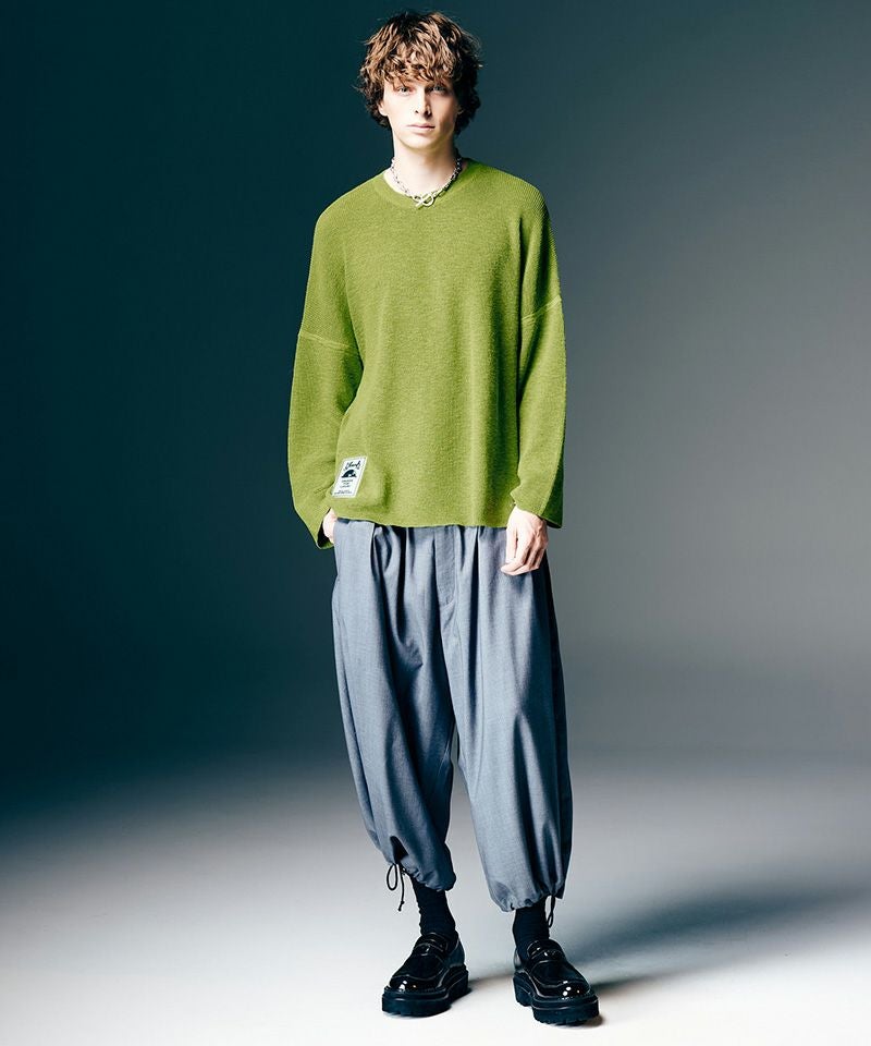 【glamb(グラム)】Lucias knit glamb(グラム)】Rubber Tag Knit ラバータグニット(GB0126-KNT11