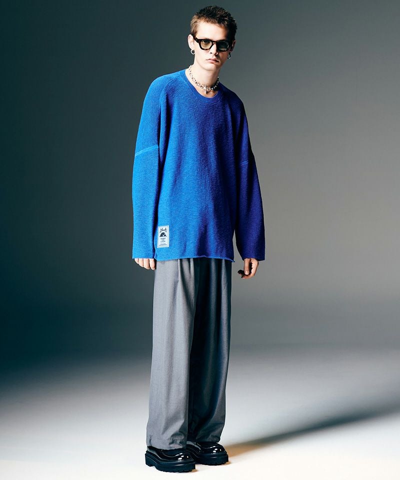 glamb(グラム)】Rubber Tag Knit ラバータグニット(GB0126-KNT11