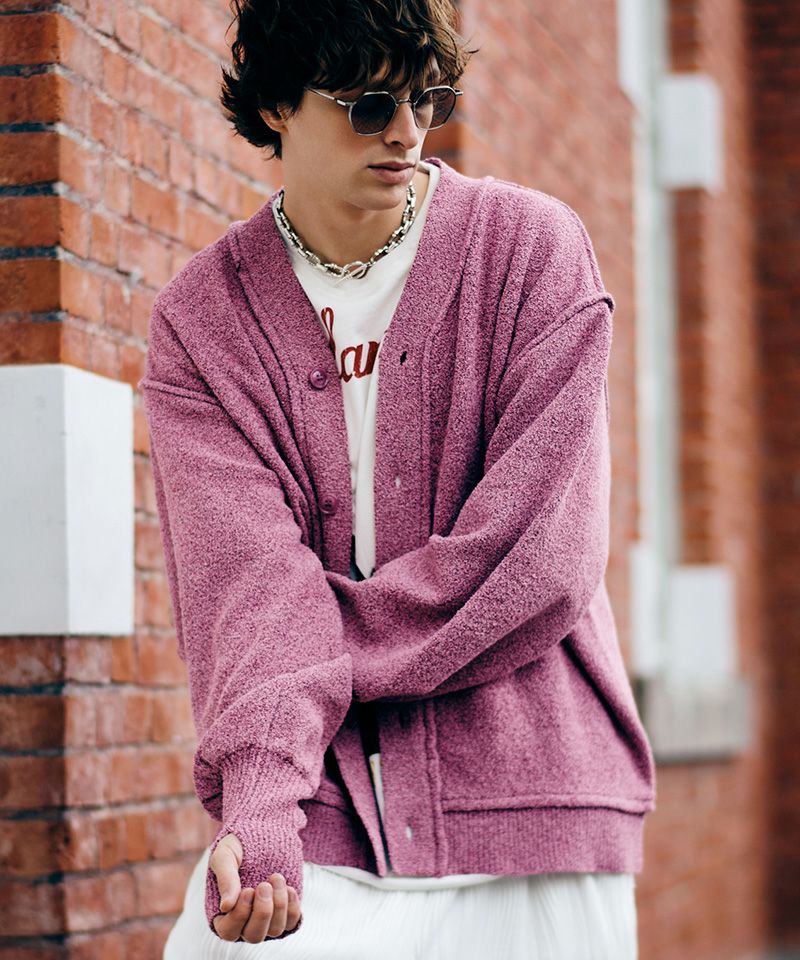 glamb(グラム)】Rebirth Cardigan リバースカーディガン(GB0425-KNT01