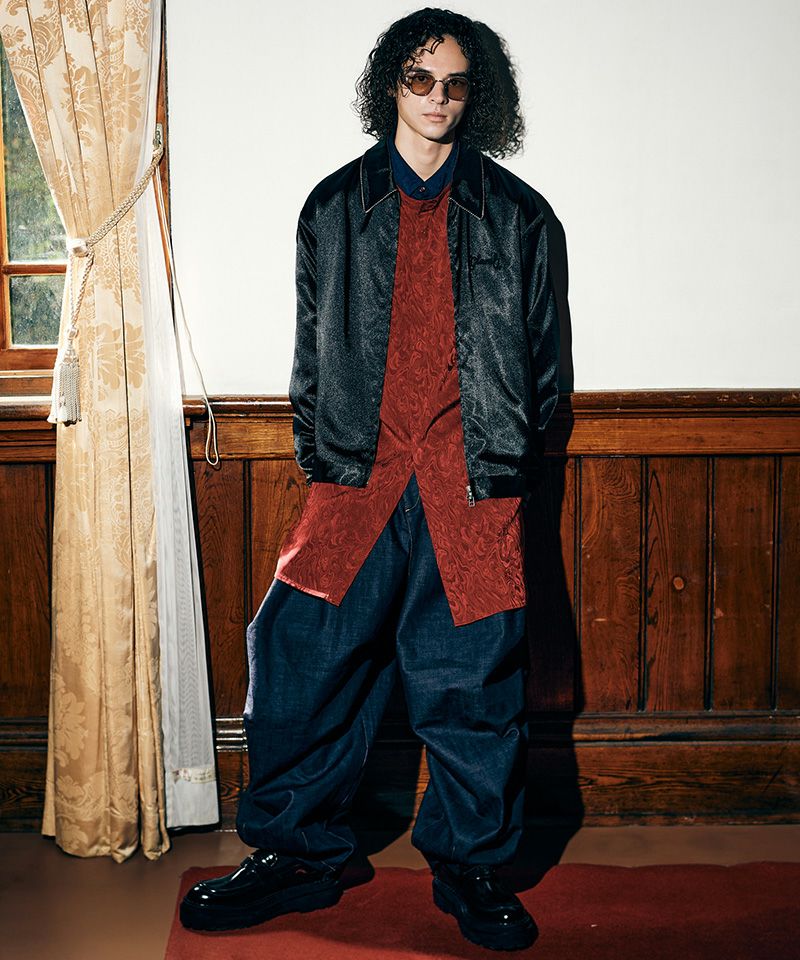 glamb(グラム)】Blow Long Shirt ブロウロングシャツ(GB0126-SH02