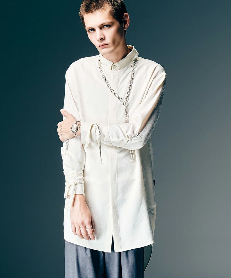 glamb(グラム)】Blow Long Shirt ブロウロングシャツ(GB0126-SH02