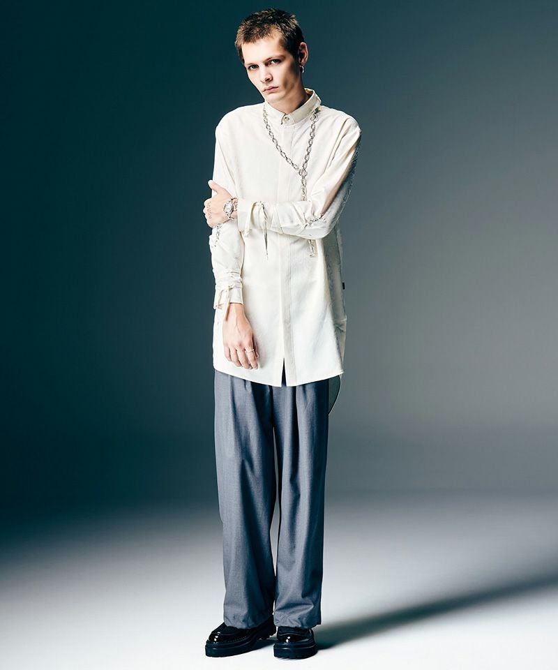 glamb(グラム)】Blow Long Shirt ブロウロングシャツ(GB0126-SH02