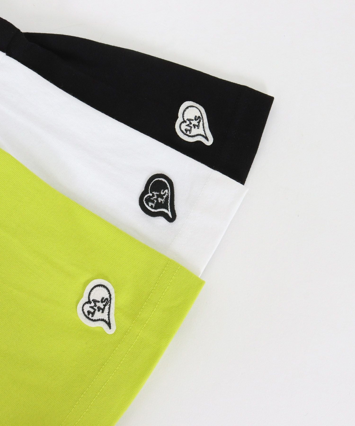 1minute 1second(ワンミニットワンセカンド)】1M1S bold print T-shirt