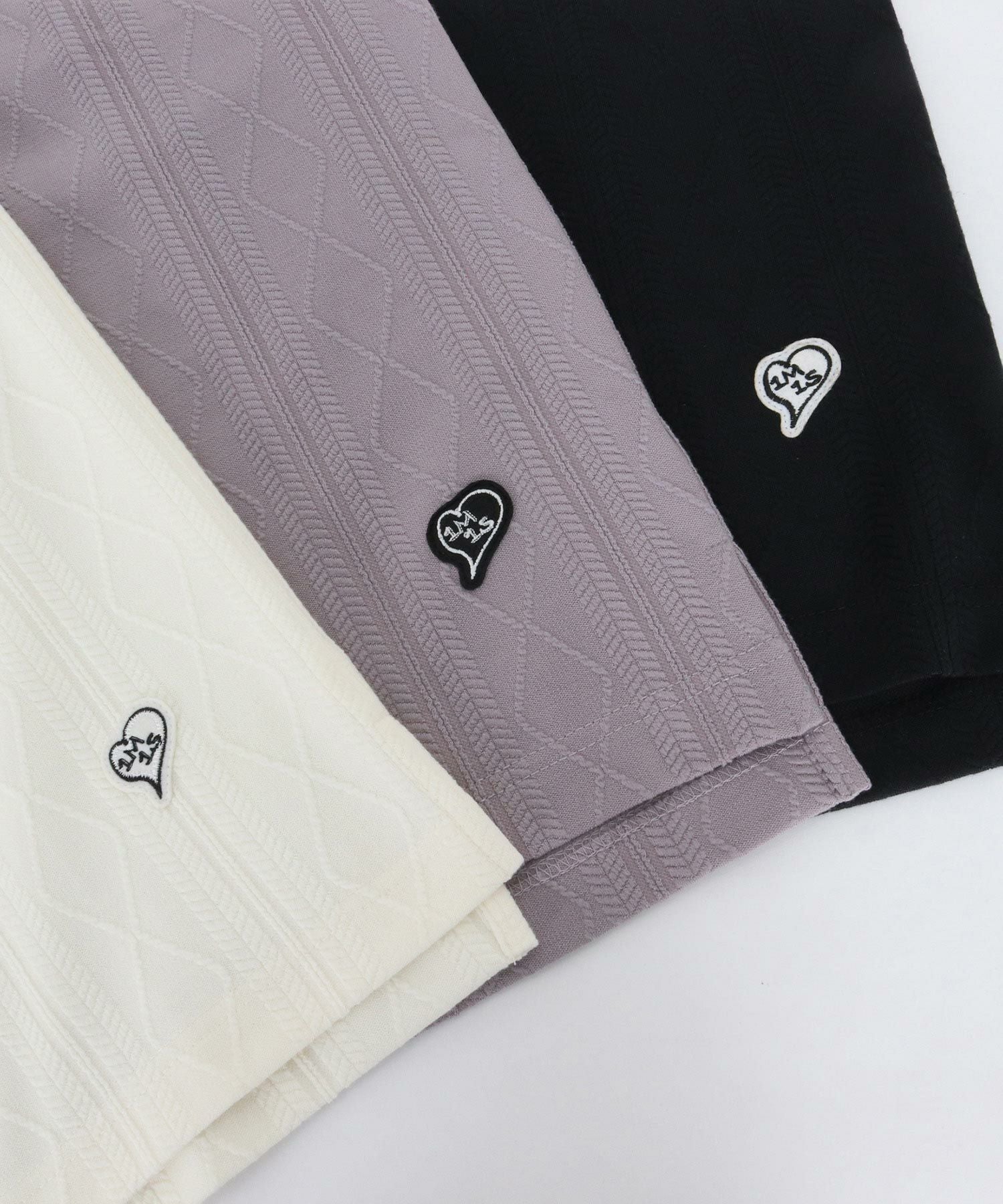 1minute 1second(ワンミニットワンセカンド)】diamond shaped jacquard