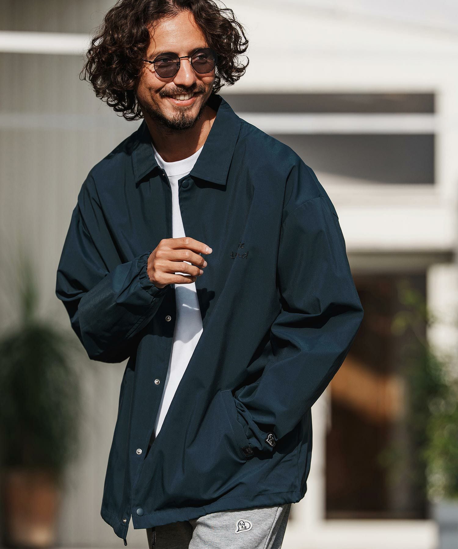 COACH ブラック MA-1ジャケット　Y2K 短丈 1minute 1second(ワンミニットワンセカンド)】coach jacket with