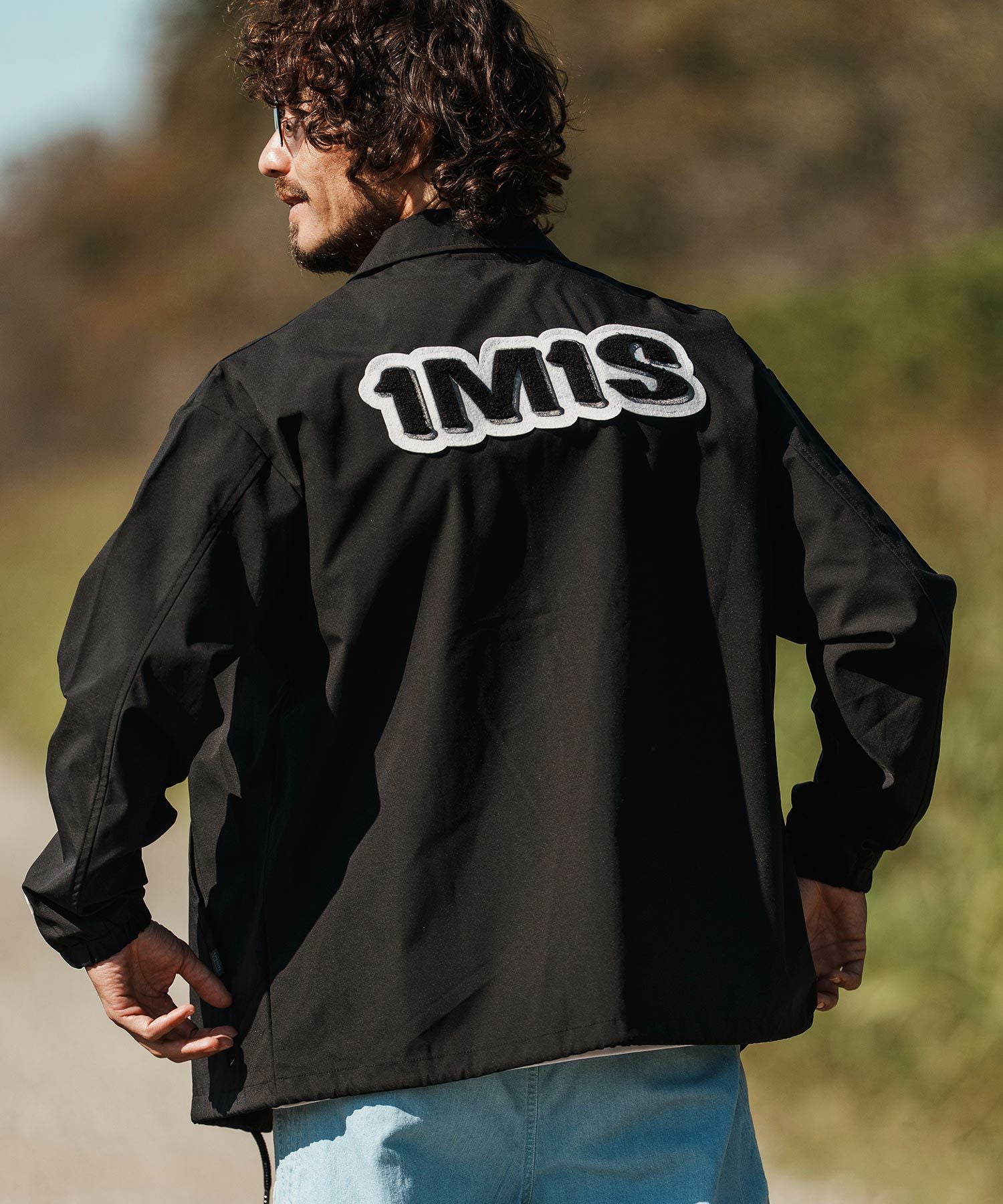 1minute 1second(ワンミニットワンセカンド)】coach jacket with 1M1S