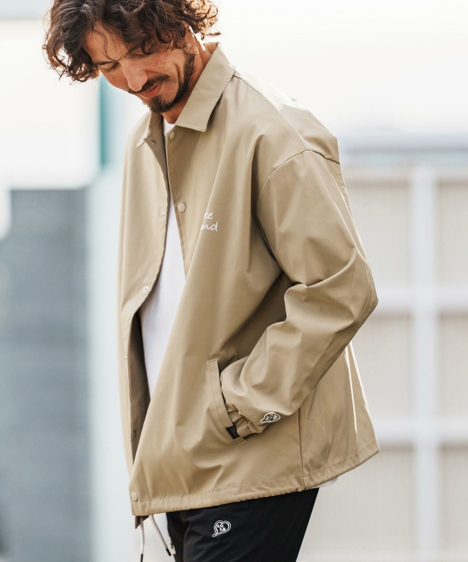 1minute 1second(ワンミニットワンセカンド)】coach jacket with 1M1S