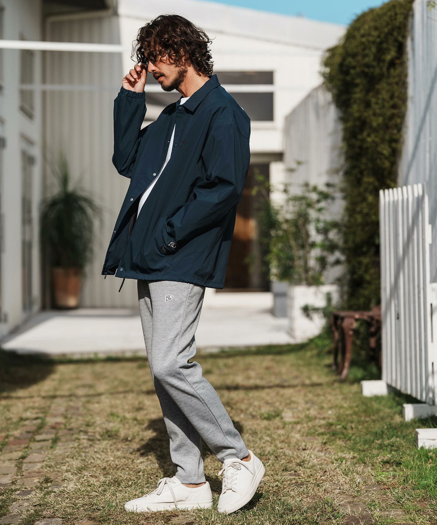1minute 1second(ワンミニットワンセカンド)】coach jacket with 1M1S