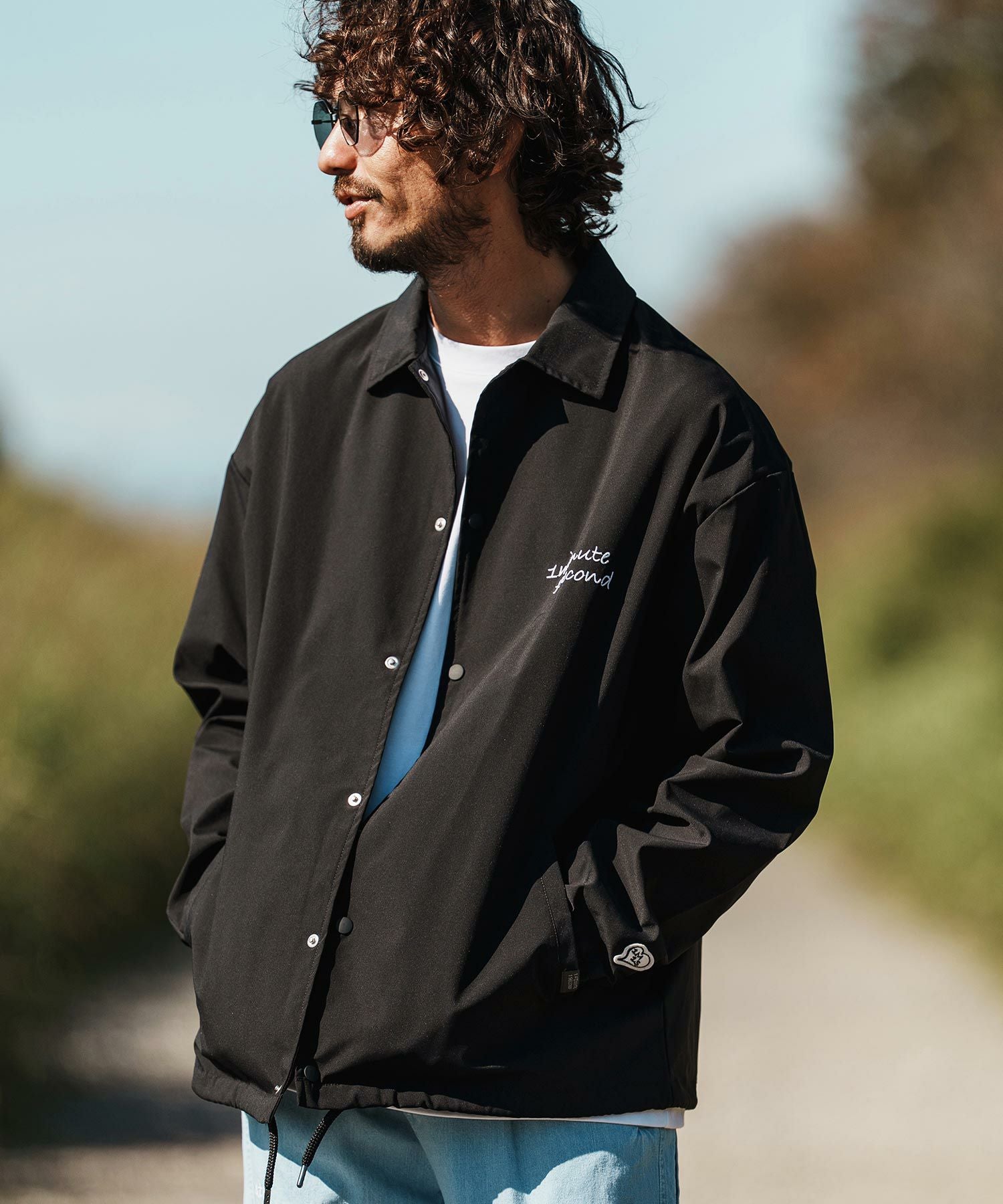 1minute 1second(ワンミニットワンセカンド)】coach jacket with 1M1S