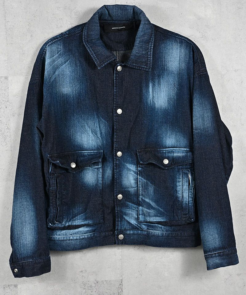 RESOUND CLOTHING(リサウンドクロージング)】LDENIM AG flight jk