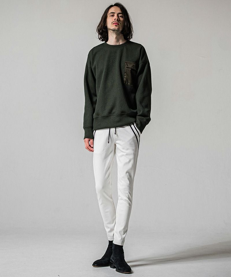 リサウンドクロージング 24SS デニム ジャージー エッジラインパンツ RESOUND CLOTHING(リサウンドクロージング)】EX denim jersey EDGE PT