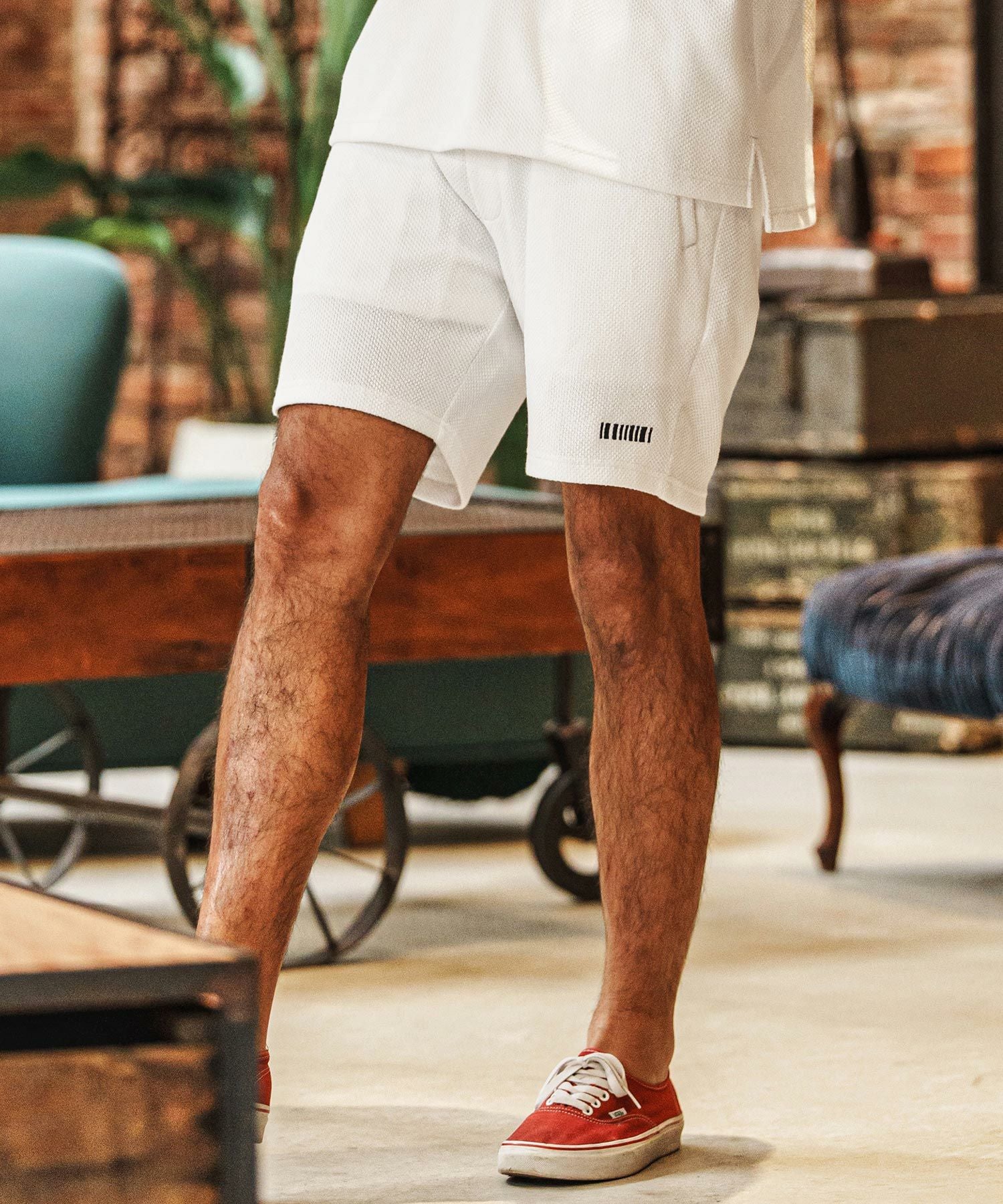 felkod ショートパンツ(F25S310) coyote felkod(フィルコッド)】Waffle Mesh Short Pants ショートパンツ