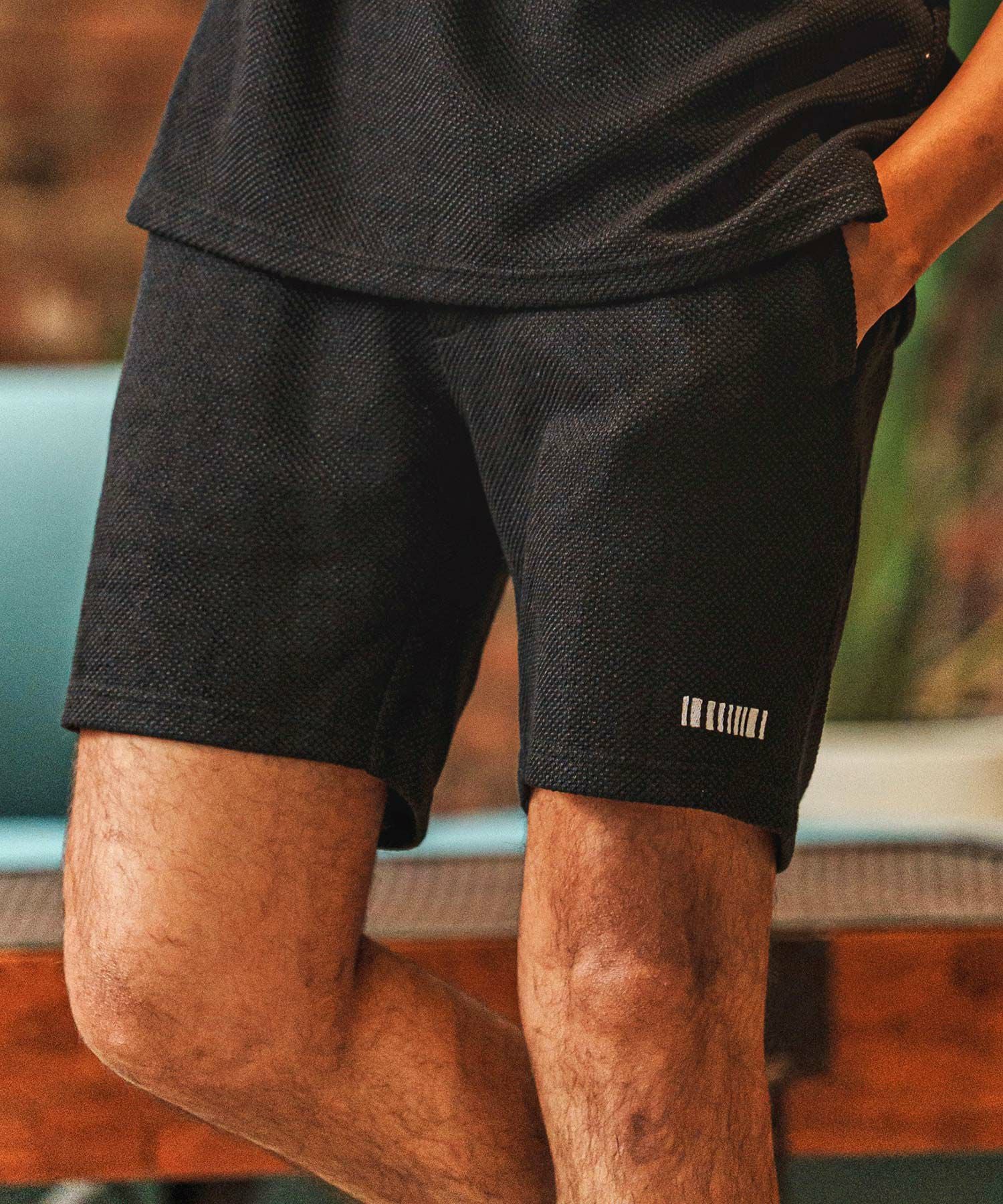 felkod(フィルコッド)】Waffle Mesh Short Pants ショートパンツ