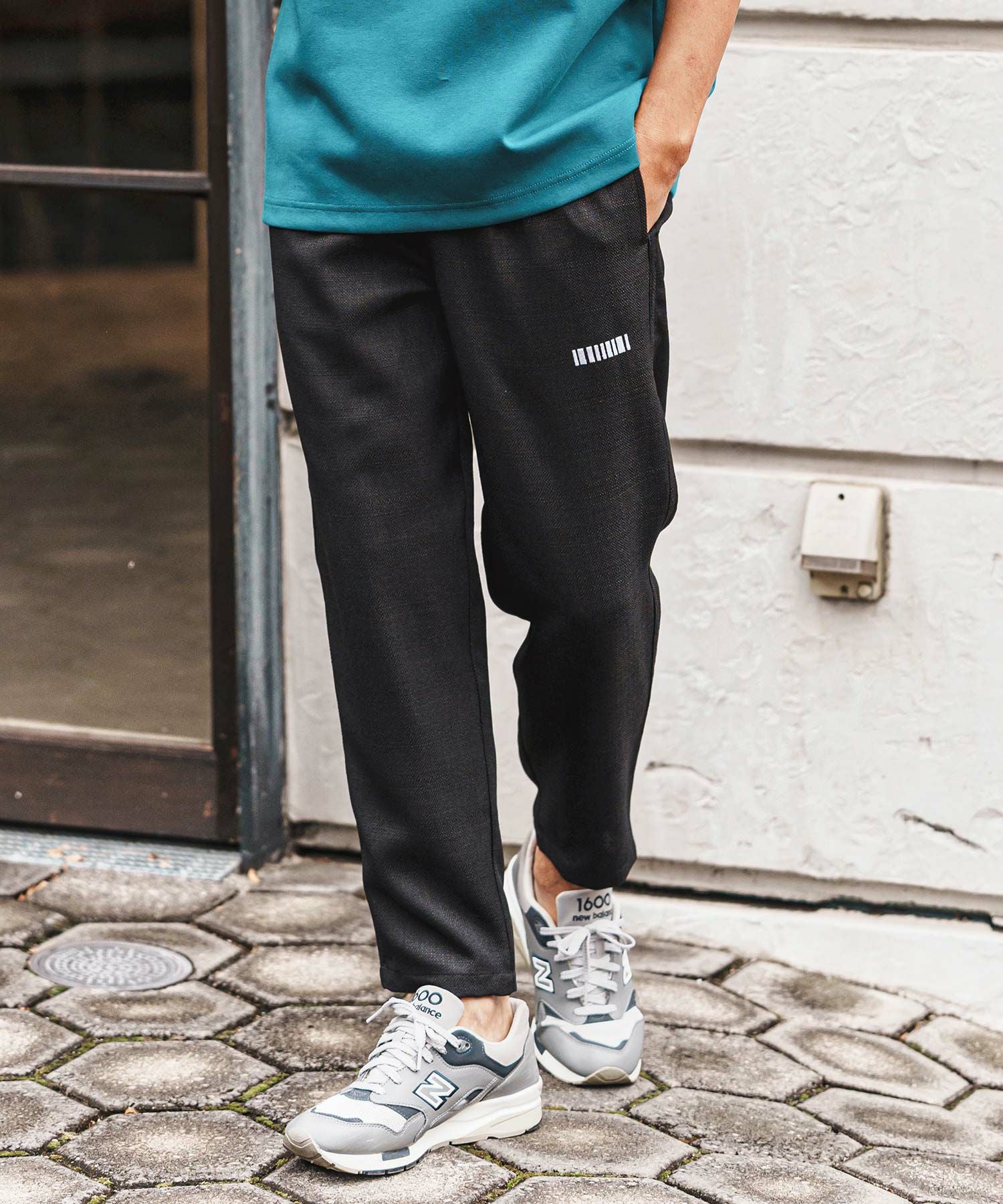 felkod(フィルコッド)】Linen Like Fabric Easy Pants イージーパンツ