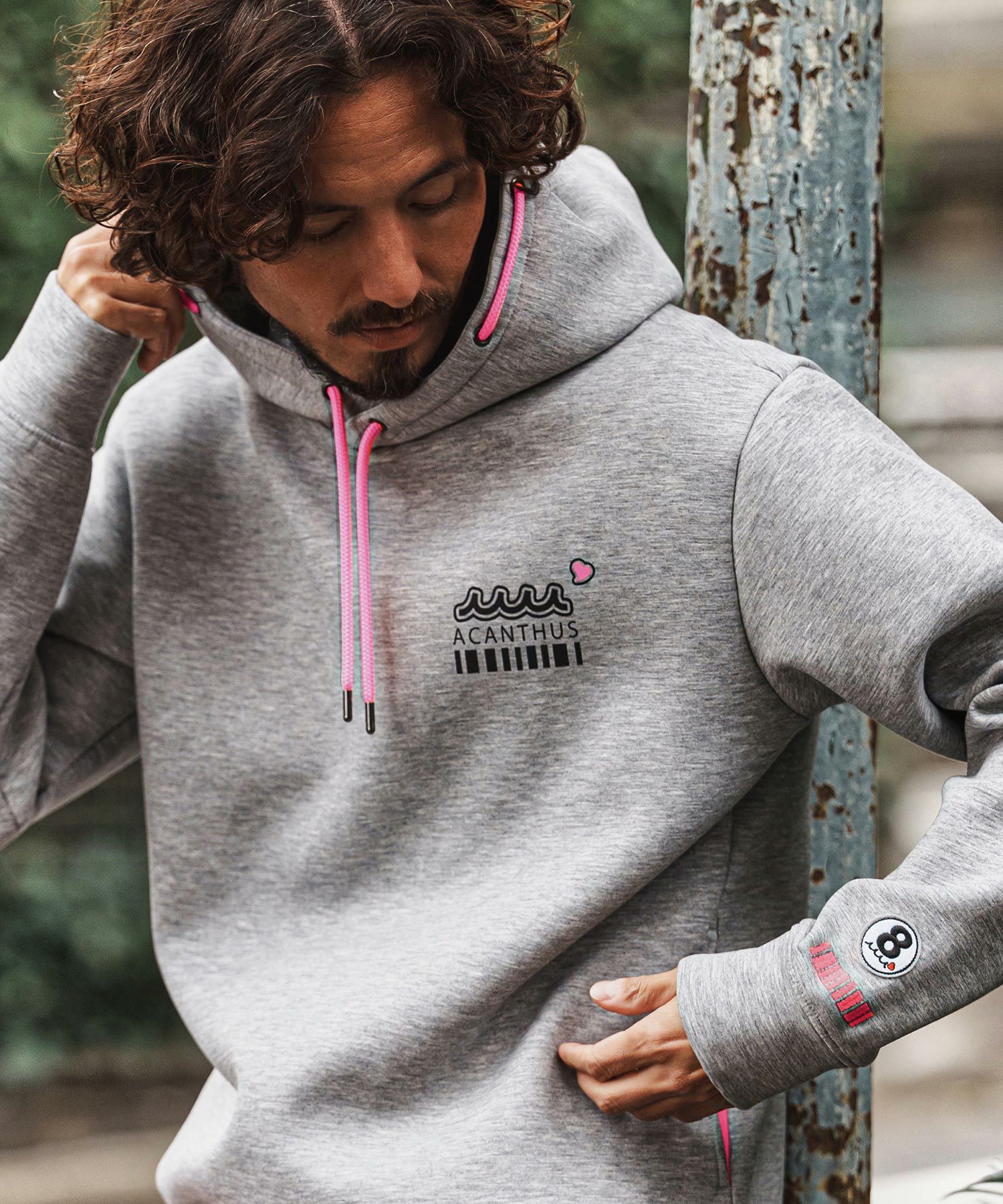 美品 COGTHEBIGSMOKE FALLON HOODY フーディ 裏毛 felkod(フィルコッド)】muta x ACANTHUS Collaboration Cardboard Knit