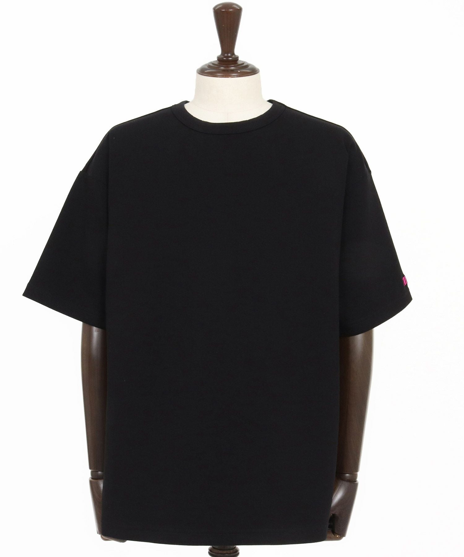 felkod(フィルコッド)】Barcode Embroidery Cardboard Knit Tee T