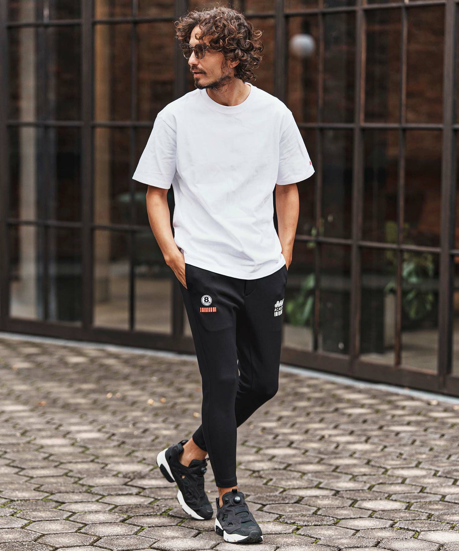felkod(フィルコッド)】10oz Barcode Embroidery Tee Tシャツ(F26S300