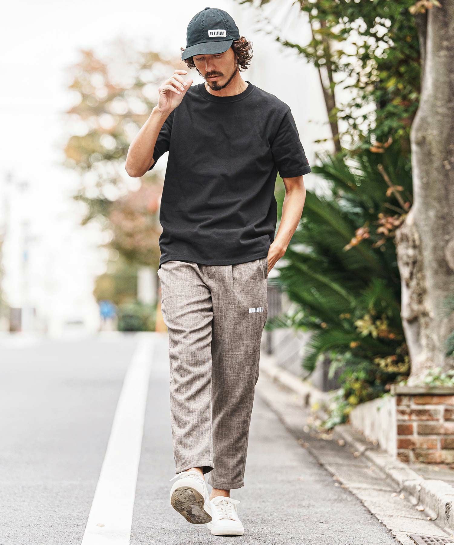 felkod(フィルコッド)】10oz Barcode Embroidery Tee Tシャツ(F26S300