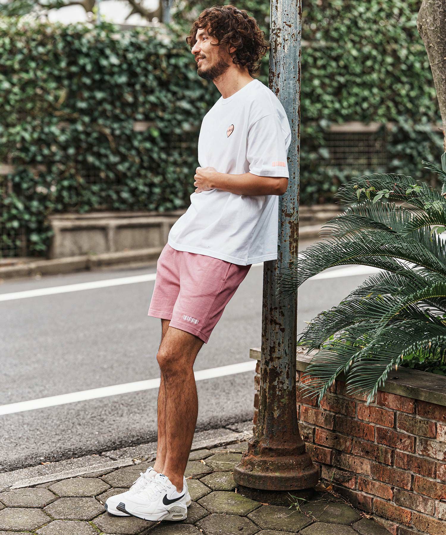 felkod(フィルコッド)】10oz Barcode Embroidery Short Pants ショート