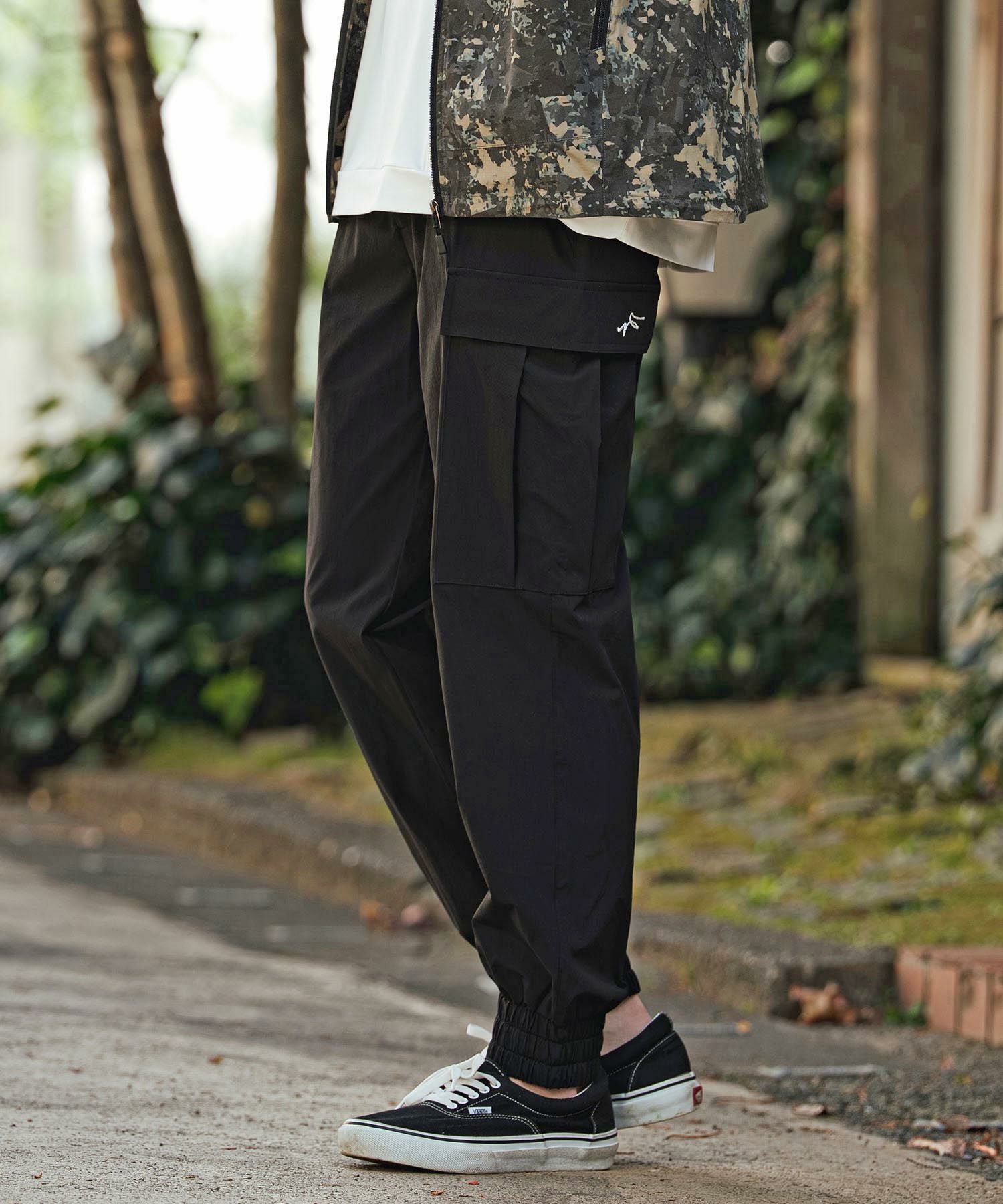 パンツ Call Back zip trousers CALL&RESPONSE(コールアンドレスポンス)】カーゴパンツ-撥水ダンプ(261
